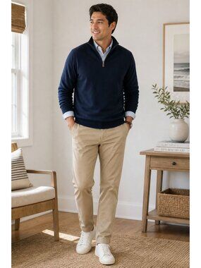 Polo Ralph Lauren Khaki Pants 42x30 Men’s Stretch Classic Fit Chino Preppy